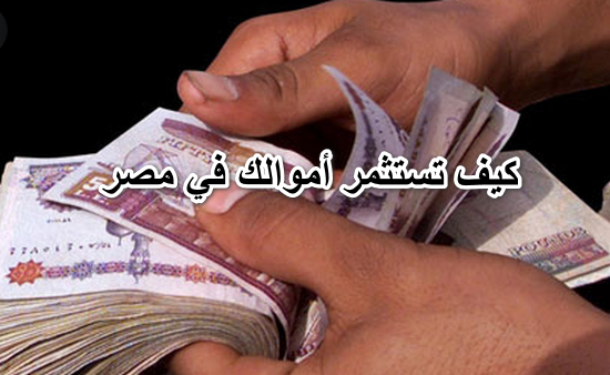 كيف تستثمر أموالك في مصر