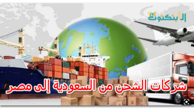 شركات الشحن من السعودية إلى مصر