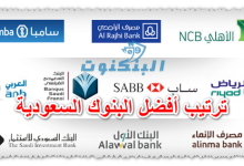 ترتيب أفضل البنوك السعودية