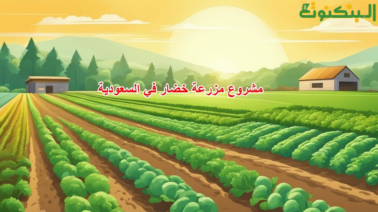 مشروع مزرعة خضار في السعودية