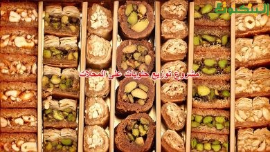 مشروع توزيع حلويات على المحلات